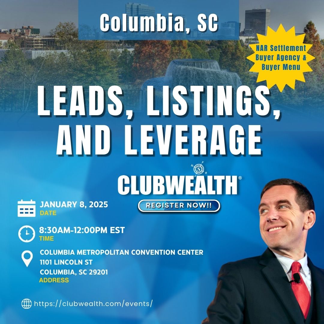 Blueprint to Millions for Real Estate Agents Columbia Metropolitan